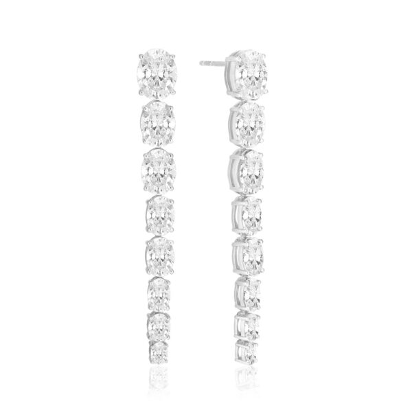 EARRINGS ELLISSE LUNGO OTTO – Bild 2