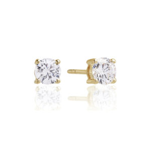 EARRINGS PRINCESS ROUND