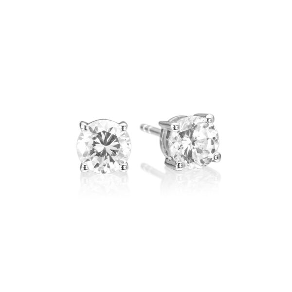 EARRINGS PRINCESS ROUND – Bild 2
