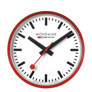 Mondaine Wanduhr, 25 cm