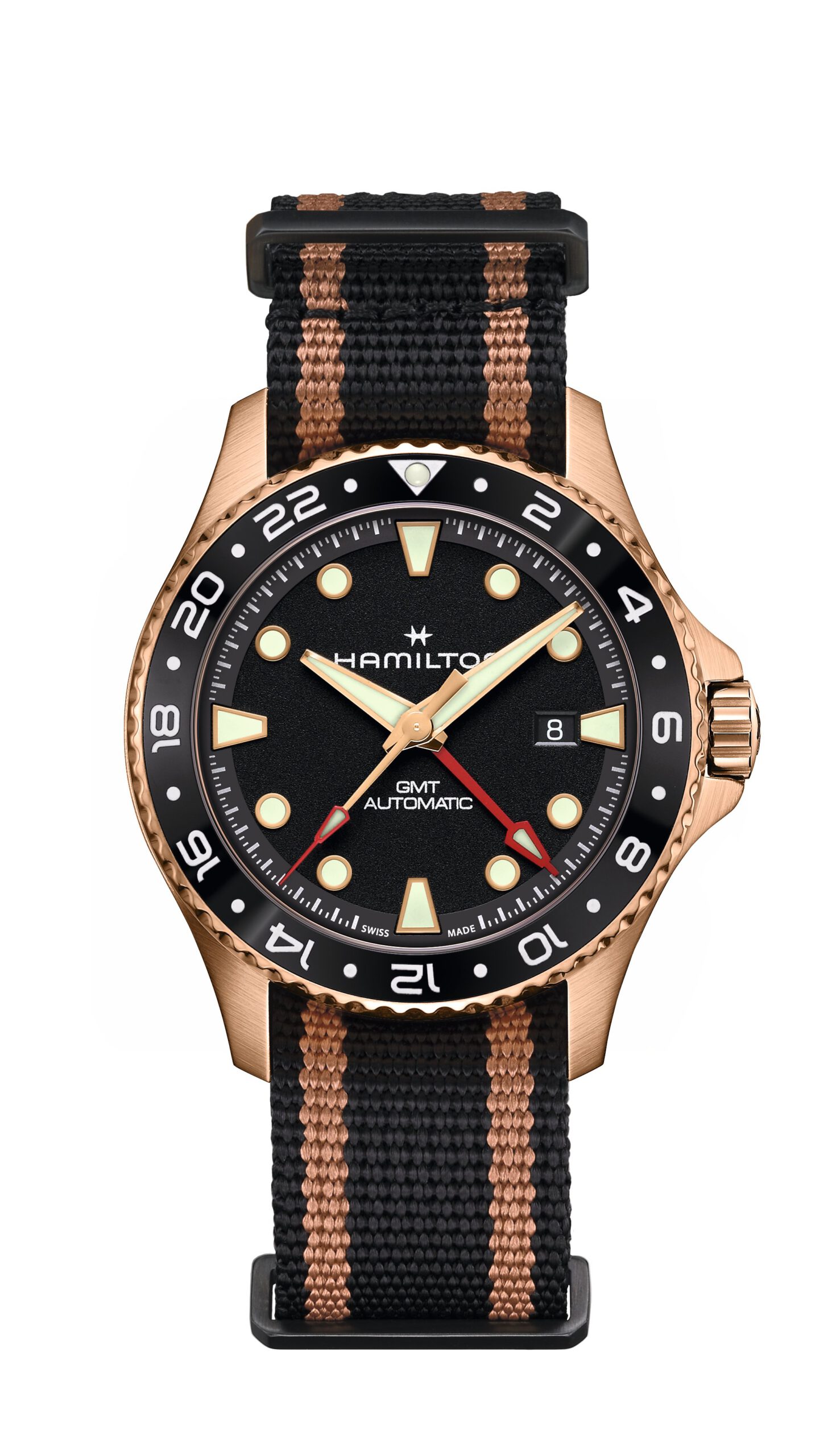 Hamilton Khaki Navy Scuba Automatic GMT 43mm Bronze