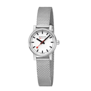 Mondaine evo2, Edelstahl, 26 mm