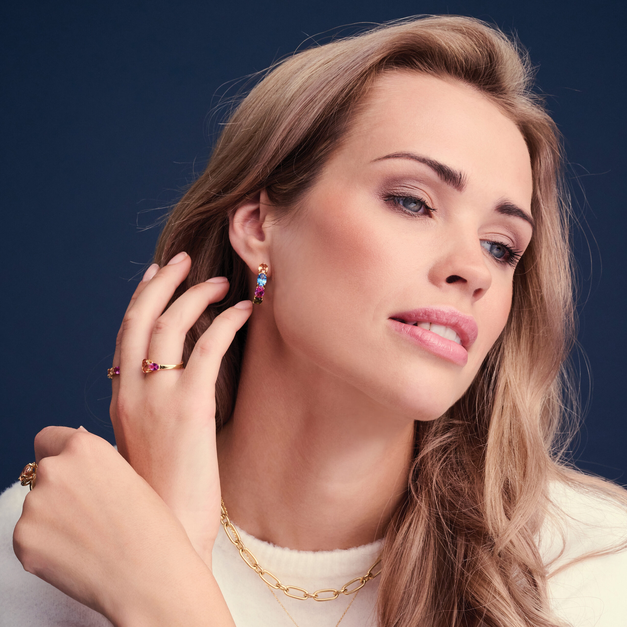 Sif Jakobs Ohrringe Ellisse Creolo – Bild 2