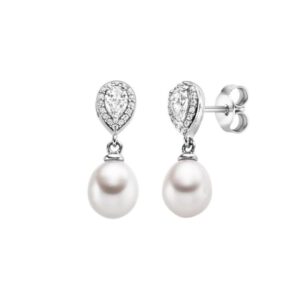 Viventy Ohrschmuck mit Süßwasserperlen & 34 Zirkonia
