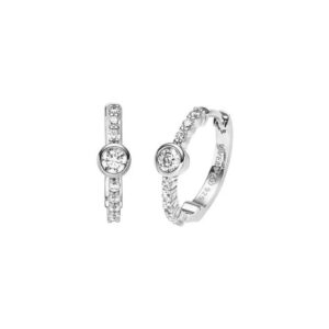 Viventy Creolen mit 18 Zirkonia