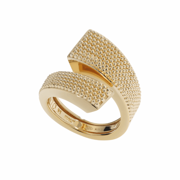 Pesavento Ring Pixel Gelb WPXLA623 – Silber 750 Gelbgold vergoldet